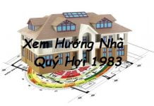 Xem hướng nhà hợp tuổi Quý Hợi 1983 nam mạng, nữ mạng