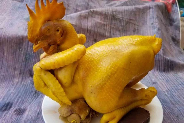 Cách tréo gà cúng đẹp mắt bày mâm cỗ ngày lễ, Tết-2