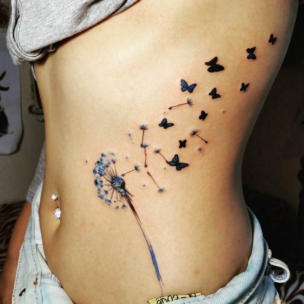 Hình xăm bồ công anh đẹp dành cho nam và nữ-3