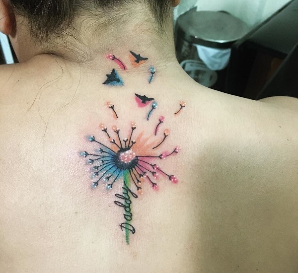 Hình xăm bồ công anh đẹp dành cho nam và nữ-6