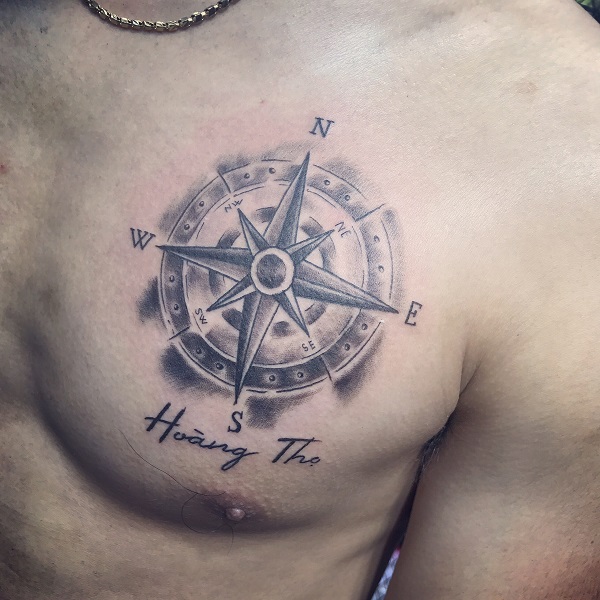 30+ hình xăm la bàn ấn tượng, độc đáo-4