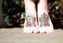 Hình xăm la bàn 4