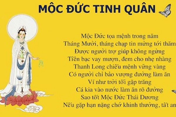 Sao Mộc Đức tốt hay xấu? Cúng sao giải hạn - NgayAm.com