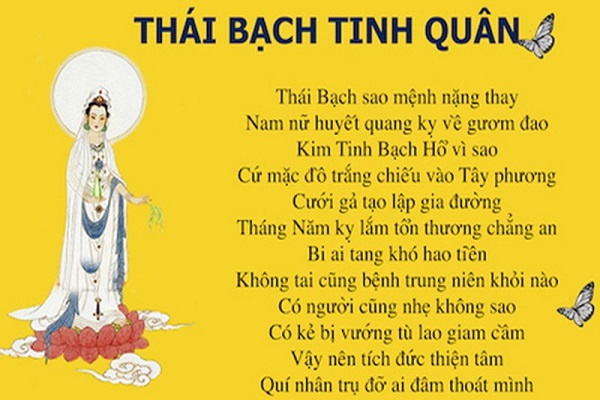 Sao Thái Bạch là gì? Tốt hay xấu? Kỵ màu gì 2021-1