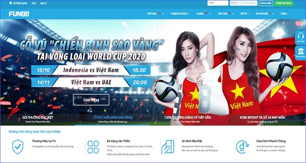 Nằm mơ thắng cá cược tại Fun88-1