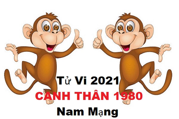 Xem tử vi năm 2021 tuổi CANH THÂN sinh năm 1980 Nam mạng