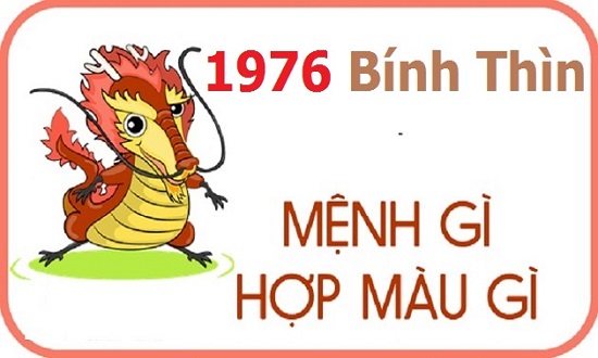 Sinh năm 1976 mệnh gì? Hợp màu gì? Tuổi con gì-1