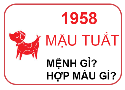 Sinh năm 1958 mệnh gì? Tuổi con gì? Cung nào?-1