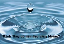 Người Mệnh Thủy Có Nên Đeo Vàng Không?