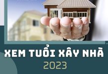 Xem tuổi làm nhà năm 2023 cho người sinh năm 1961 Tân Sửu