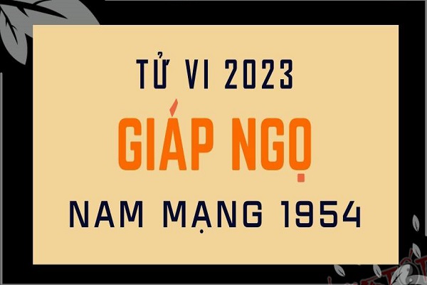 Xem tử vi năm 2023 tuổi GIÁP NGỌ sinh năm 1954 Nam Mạng-1