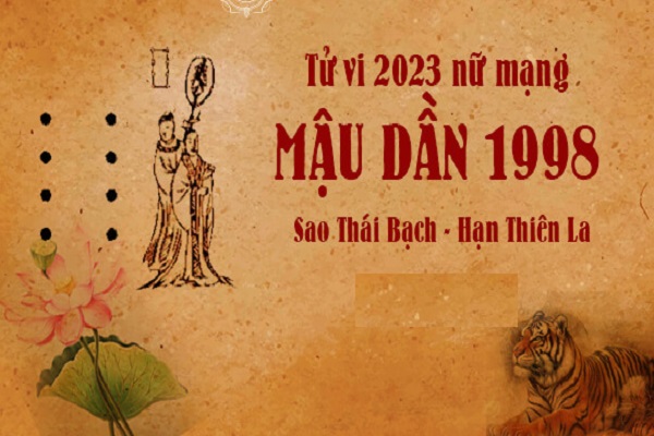 Xem tử vi năm 2023 tuổi MẬU DẦN sinh năm 1998 Nữ Mạng-2