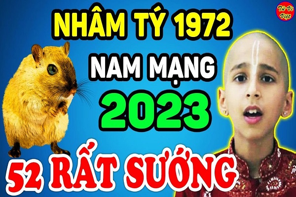 Xem tử vi năm 2023 tuổi NHÂM TÝ sinh năm 1972 Nam Mạng-2